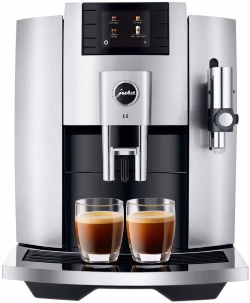 Aparat de cafea JURA E8 Moonlight Silver,15336